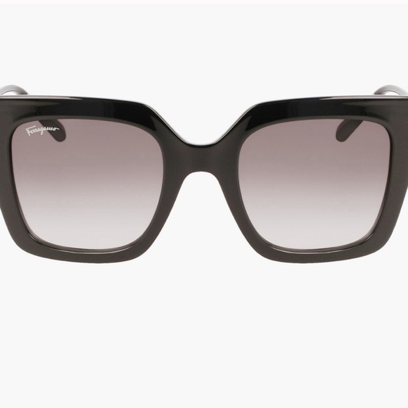 SALVATORE FERRAGAMO Gancini 51MM Rectangle Sunglasses - Picture 8 of 15